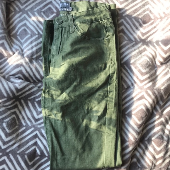 Indigo Rein - Green jeggings - Picture 1 of 2